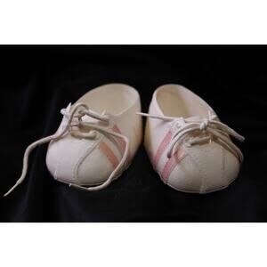 Cabbage Patch Kids, Lace Shoes, Small, Vintage, Doll Clothing, ~ 260120-WH 909